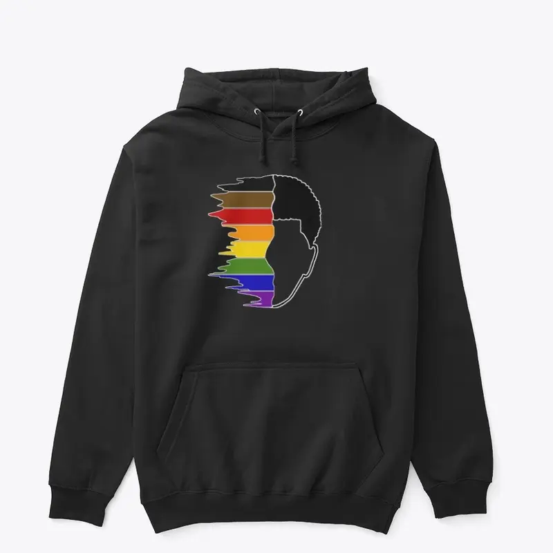 Rainbow Face Pullover (Hoodie)