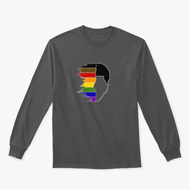 Rainbow Face Tee (Long Sleeve)